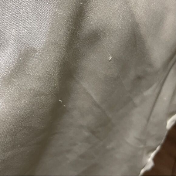 Vintage Victoria’s Secret Button Down Shirt Sleeve Pajama Top Ivory White Size M - Picture 7 of 8